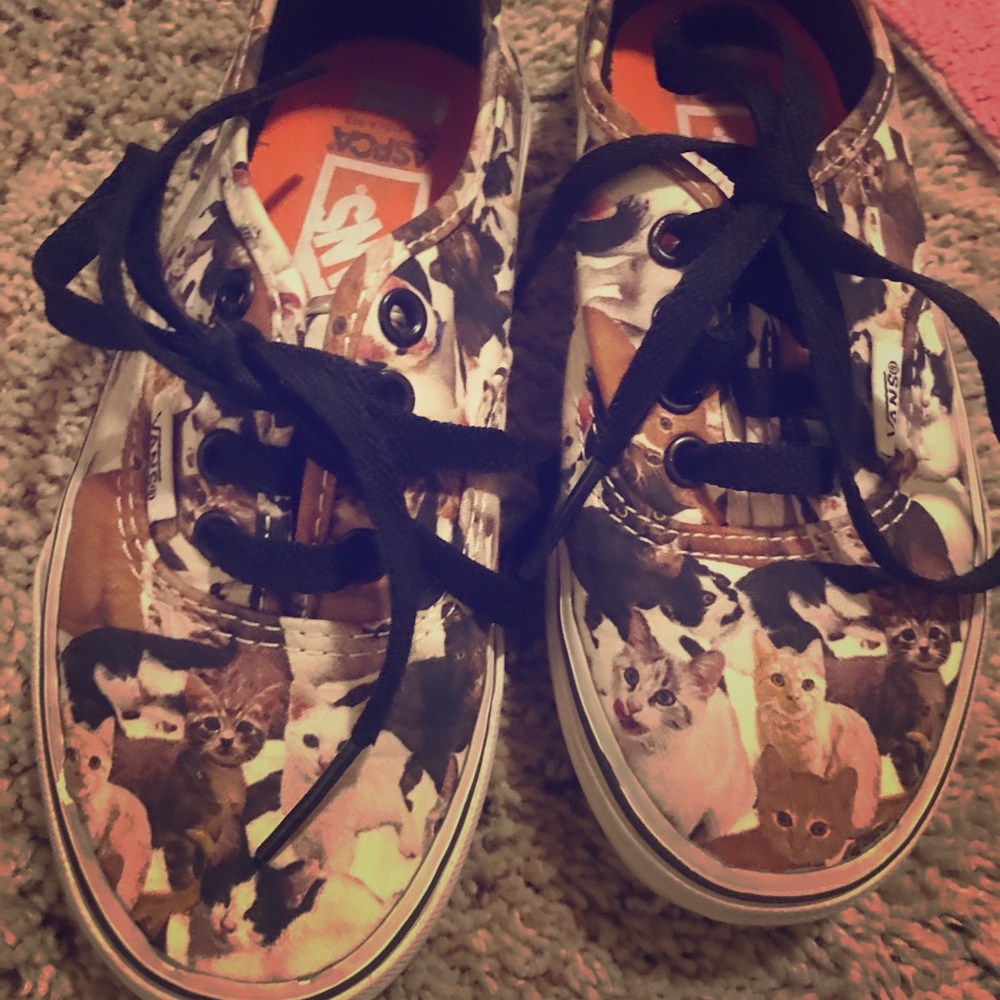 Vans cats shoes size 13